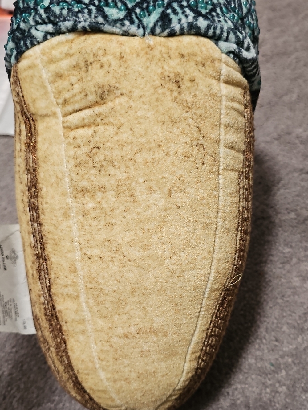 NWT* John Derian Embellished Velvet Acorn Pillow - Picture 6 of 12